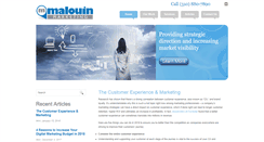 Desktop Screenshot of malouinmarketing.com